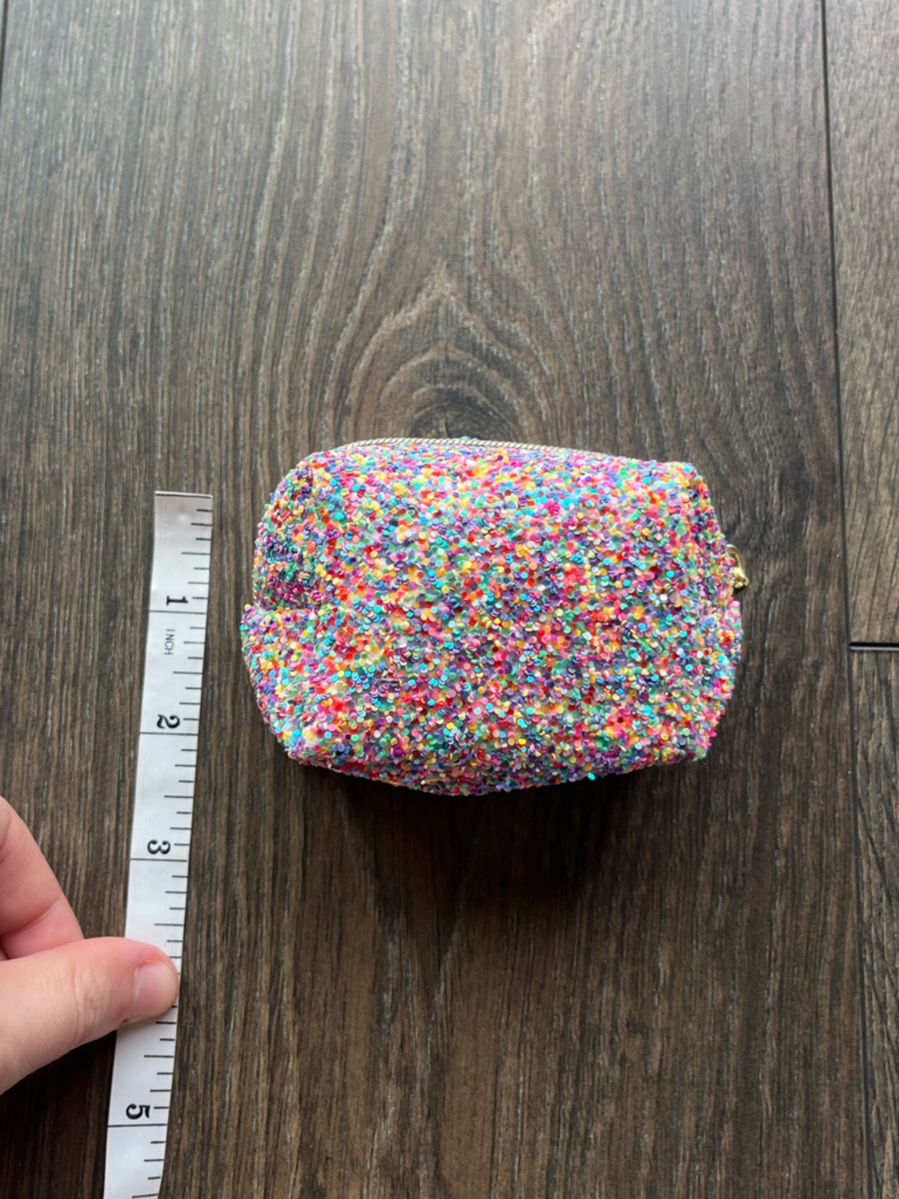 Pinch Multicolor Mini Textured Pouch - Picture 7 of 7